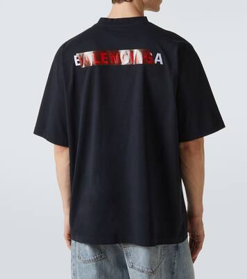 T-shirt en coton à logo | Balenciaga