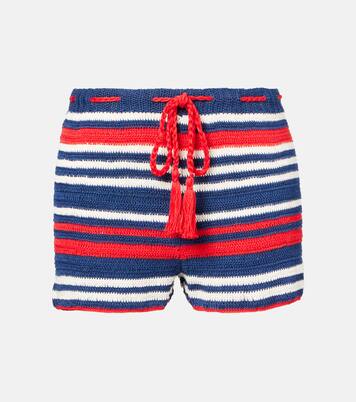 Shorts aus Häkelstrick | Anna Kosturova