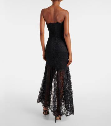 Robe bustier en dentelle | Alessandra Rich