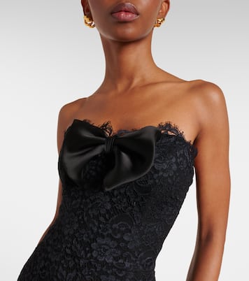 Robe bustier en dentelle | Alessandra Rich