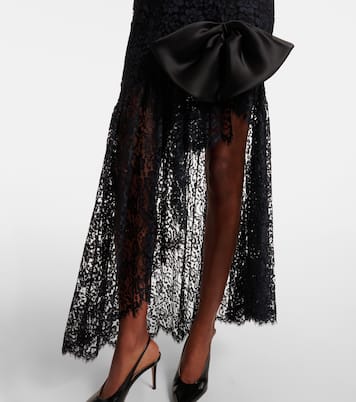 Robe bustier en dentelle | Alessandra Rich