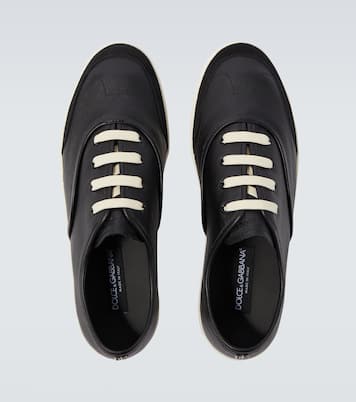 Saint Tropez DG leather sneakers | Dolce&Gabbana