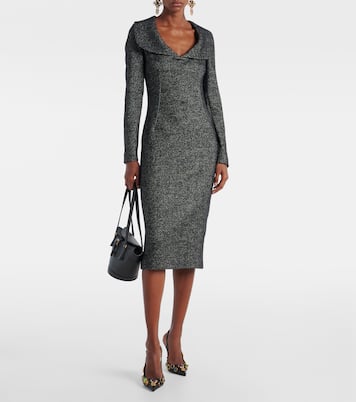 Midikleid aus Tweed | Dolce&Gabbana