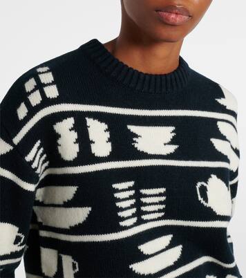 Jacquard wool sweater | JW Anderson