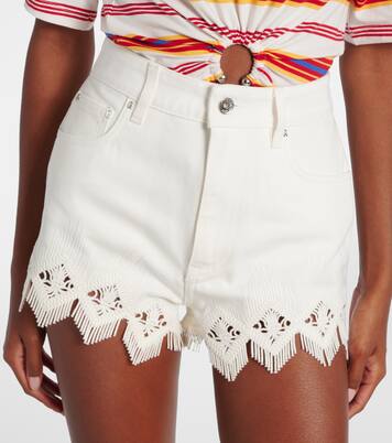 Short en macramé de coton | Rabanne