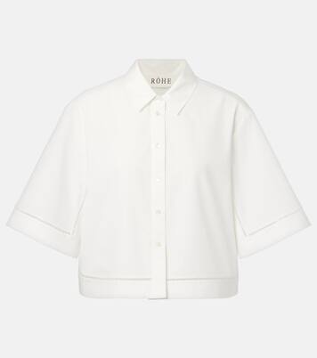 Chemise brodée en coton | Róhe
