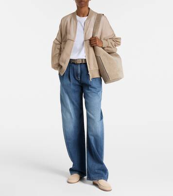 Slip-Ons aus Veloursleder | Gianvito Rossi