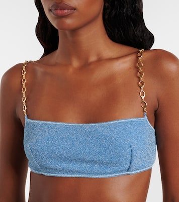 Bikini Lumière O Chain aus Lamé | Oséree