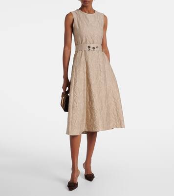 Robe Fiaba en jacquard de coton mélangé | 'S Max Mara