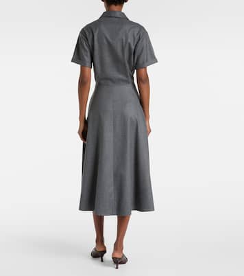 Hemdblusenkleid aus Schurwolle | Brunello Cucinelli