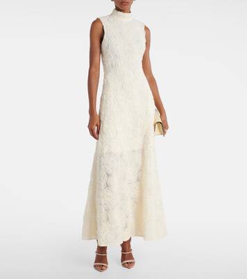 Robe longue à fleurs | Rotate