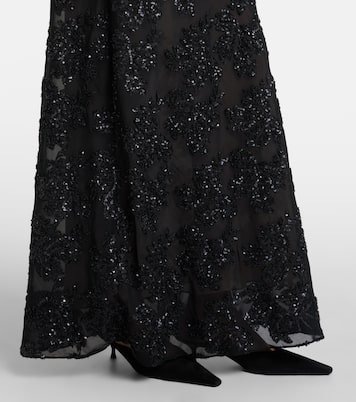 Robe mit Pailletten | Rodarte