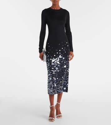 Sequined cocktail dress | Carolina Herrera