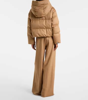 Wendbare Daunenjacke Dalia aus Kamelhaar | Max Mara