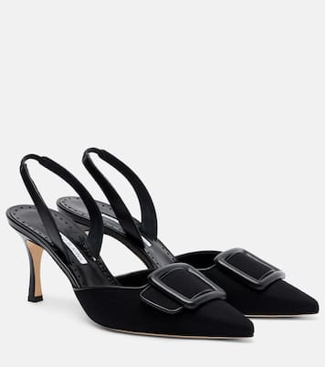 Mayslibi 70 slingback pumps | Manolo Blahnik