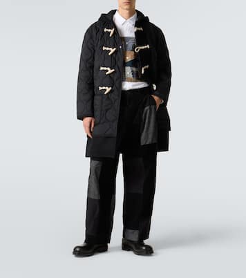 Patchwork cotton poplin shirt  | Comme des Garçons Homme