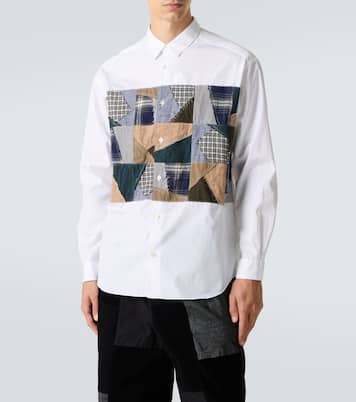 Patchwork cotton poplin shirt  | Comme des Garçons Homme