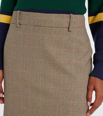 Alrose houndstooth midi skirt | The Frankie Shop