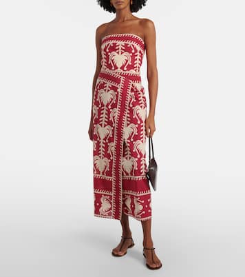 Printed cotton wrap dress | Johanna Ortiz