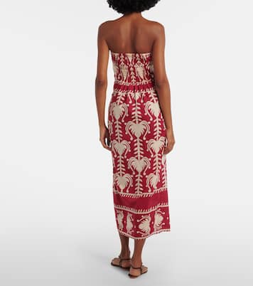 Printed cotton wrap dress | Johanna Ortiz