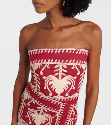 Printed cotton wrap dress | Johanna Ortiz