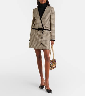 Borsa a spalla Vain Small in cavallino | Valentino Garavani