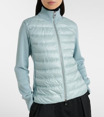 Daunenjacke aus Schurwolle | Moncler