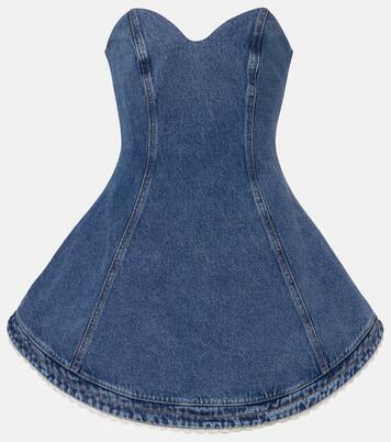 Robe bustier en jean | Magda Butrym