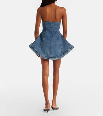 Robe bustier en jean | Magda Butrym
