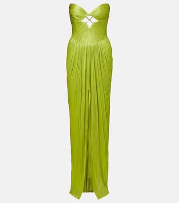 Stephanie silk tulle bustier gown | Maria Lucia Hohan