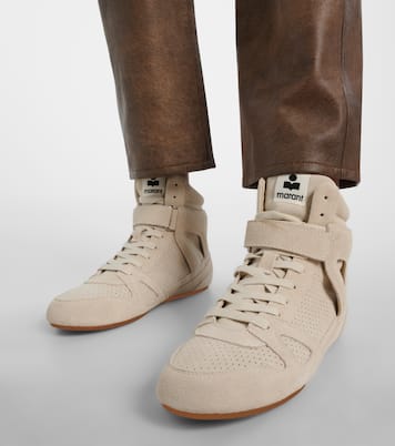 High-Top Sneakers Senny aus Veloursleder | Isabel Marant