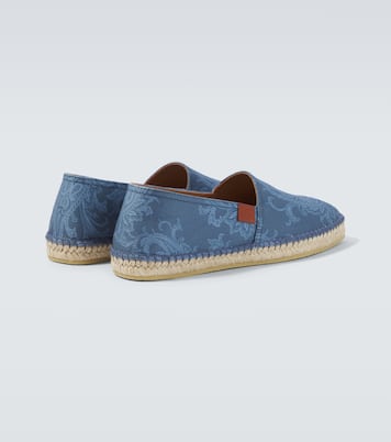 Paisley gabardine espadrilles | Etro