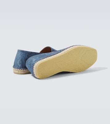 Paisley gabardine espadrilles | Etro
