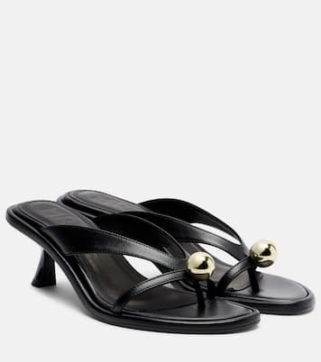Estela leather thong sandals | Souliers Martinez