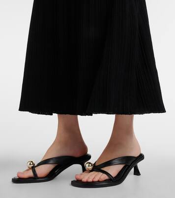 Estela leather thong sandals | Souliers Martinez