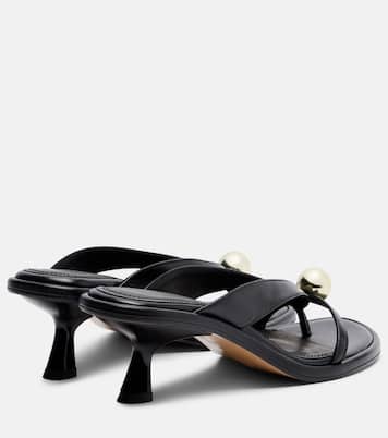 Estela leather thong sandals | Souliers Martinez