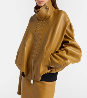 Chaqueta oversized de piel | Khaite