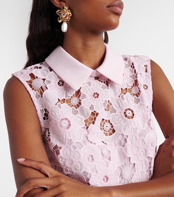 Minikleid aus Guipure-Spitze | Self-Portrait