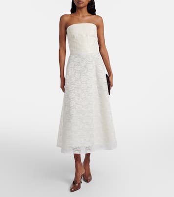 Avena embroidered midi skirt | Max Mara