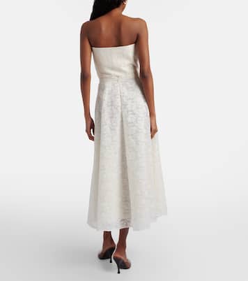 Avena embroidered midi skirt | Max Mara