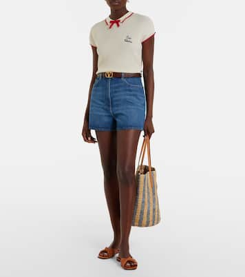 Pantoletten Annet aus Leder | Valentino Garavani