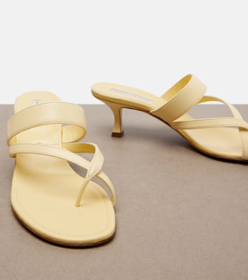 Sandalen Susa aus Leder | Manolo Blahnik