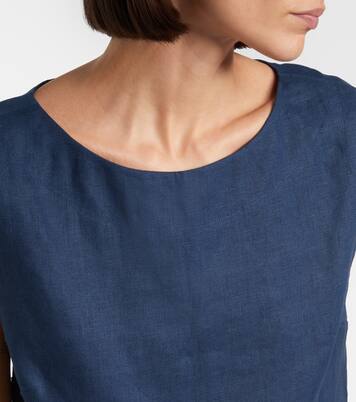 Martina linen crop top | Posse