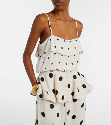 Crop top a pois | Adriana Degreas