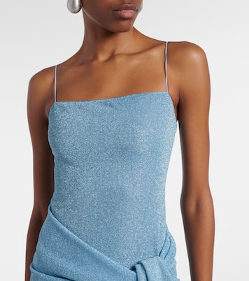 Lumière gathered minidress | Oséree