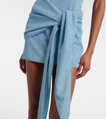 Lumière gathered minidress | Oséree