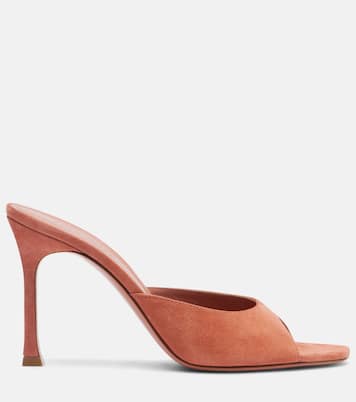 Alexa suede mules | Amina Muaddi