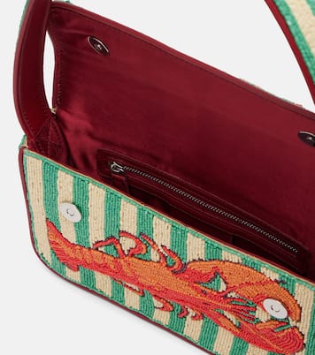 Tommy beaded shoulder bag | Staud