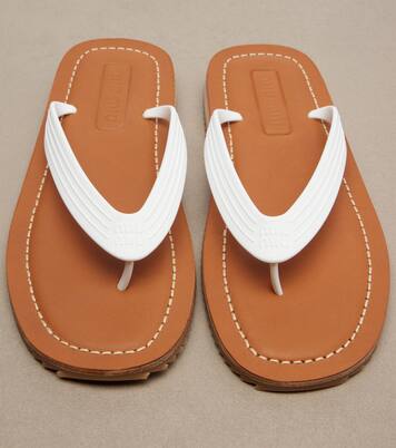 Sandalias con logo | Miu Miu