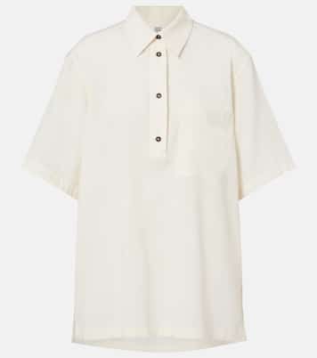 Oversized polo shirt | Toteme